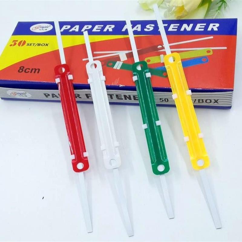 Color plastic binder with 50 sets of 2 holes